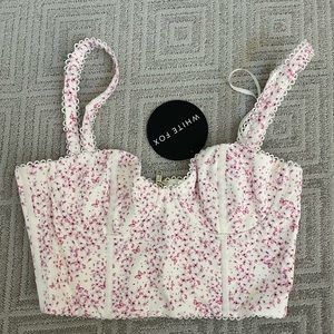 WHITE FOX BOUTIQUE BUSTIER